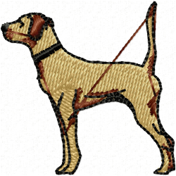 Dogs Embroidery Design 12 Dogs Embroidery Design 12